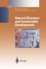 Natural Disasters and Sustainable Development - Book