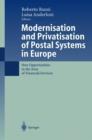 Modernisation and Privatisation of Postal Systems in Europe : New Opportunities in the Area of Financial Services - Book