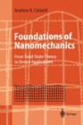 Foundations of Nanomechanics : From Solid-State Theory to Device Applications - Book
