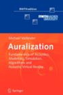 Auralization : Fundamentals of Acoustics, Modelling, Simulation, Algorithms and Acoustic Virtual Reality - Book