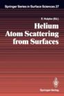 Helium Atom Scattering from Surfaces - Book