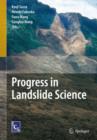 Progress in Landslide Science - Book