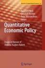 Quantitative Economic Policy : Essays in Honour of Andrew Hughes Hallett - Book
