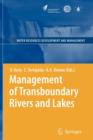 Management of Transboundary Rivers and Lakes - Book
