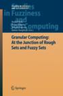 Granular Computing: At the Junction of Rough Sets and Fuzzy Sets - Book