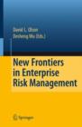 New Frontiers in Enterprise Risk Management - Book