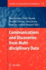 Communications and Discoveries from Multidisciplinary Data - Book