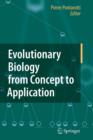 Evolutionary Biology from Concept to Application - Book