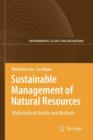 Sustainable Management of Natural Resources : Mathematical Models and Methods - Book