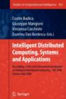 Intelligent Distributed Computing, Systems and Applications : Proceedings of the 2nd International Symposium on Intelligent Distributed Computing - IDC 2008, Catania, Italy, 2008 - Book