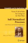 Self-Normalized Processes : Limit Theory and Statistical Applications - Book