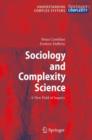 Sociology and Complexity Science : A New Field of Inquiry - Book