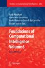Foundations of Computational Intelligence : Volume 6: Data Mining - Book