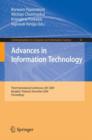 Advances in Information Technology : Third International Conference, IAIT 2009, Bangkok, Thailand, December 1-5, 2009, Proceedings - Book
