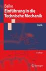 Einfuhrung in Die Technische Mechanik : Statik - Book