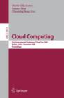 Cloud Computing : First International Conference, CloudCom 2009, Beijing, China, December 1-4, 2009, Proceedings - Book