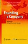 Founding a Company : Handbook of Legal Forms in Europe - Book