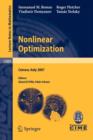Nonlinear Optimization : Lectures given at the C.I.M.E. Summer School held in Cetraro, Italy, July 1-7, 2007 - Book