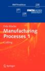 Manufacturing Processes 1 : Cutting - Book