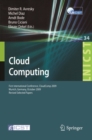 Cloud Computing : First International Conference, CloudComp 2009, Munich, Germany, October 19-21, 2009, Revised Selected Papers - eBook