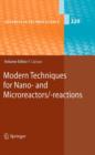 Modern Techniques for Nano- and Microreactors/-reactions - Book