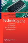 Technikrecht : Rechtliche Grundlagen des Technologiemanagements - Book