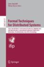 Formal Techniques for Distributed Systems : Joint 12th IFIP WG 6.1 International Conference, FMOODS 2010 and 30th IFIP WG 6.1 International Conference, FORTE 2010, Amsterdam, The Netherlands, June 7-9 - Book