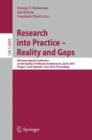 Research into Practice - Reality and Gaps : 6th International Conference on the Quality of Software Architectures, QoSA 2010, Prague, Czech Republic, June 23-25, 2010, Proceedings - Book