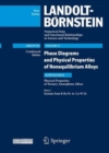 Systems from B-Be-Fe to Co-W-Zr : Subvolume B: Physical Properties of Ternary Amorphous Alloys - Volume 37: Phase Diagrams and Physical Properties of Nonequilibrium Alloys - Group I: Elementary Partic - Book