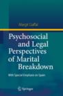 Psychosocial and Legal Perspectives of Marital Breakdown : With Special Emphasis on Spain - Book