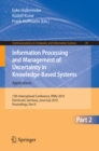 Information Processing and Management of Uncertainty in Knowledge-Based Systems : 13th International Conference, IPMU 2010, Dortmund, Germany, June 28-July 2, 2010. Proceedings, Part II - eBook