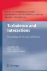 Turbulence and Interactions : Proceedings the TI 2009 Conference - Book