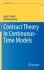 Contract Theory in Continuous-time Models - Book