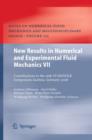 New Results in Numerical and Experimental Fluid Mechanics VII : Contributions to the 16th STAB/DGLR Symposium Aachen, Germany 2008 - Book