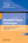 Networked Digital Technologies, Part I : Second International Conference, NDT 2010, Prague, Czech Republic - eBook