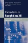 Transactions on Rough Sets XII - Book