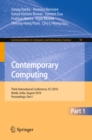 Contemporary Computing : Third International Conference, IC3 2010, Noida, India, August 9-11, 2010. Proceedings, Part I - eBook