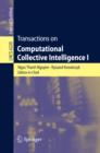 Transactions on Computational Collective Intelligence I - eBook