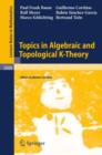 Topics in Algebraic and Topological K-Theory - Book