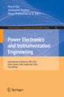 Power Electronics and Instrumentation Engineering : International Conference, PEIE 2010,Kochi, Kerala, India, September 7-9, 2010, Proceedings - eBook