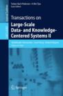 Transactions on Large-Scale Data- and Knowledge-Centered Systems II - Book