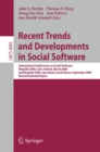 Recent Trends and Developments in Social Software : International Conferences on Social Software, BlogTalk 2008, Cork, Ireland, March 3-4,  2008, and BlogTalk 2009, Jeju Island, South Korea, September - Book
