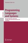 Programming Languages and Systems : 8th Asian Symposium, APLAS 2010, Shanghai, China, November 28 - December 1, 2010  Proceedings - Book