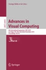 Advances in Visual Computing : 6th International Symposium, ISVC 2010, Las Vegas, NV, USA, November 29 - December 1, 2010, Proceedings, Part III - eBook