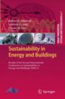 Sustainability in Energy and Buildings : Results of the Second International Conference in Sustainability in Energy and Buildings (SEB'10) - Book