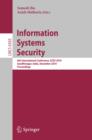 Information Systems Security : 6th International Conference, ICISS 2010, Gandhinagar, India, December 17-19, 2010 - eBook