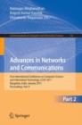 Advances in Networks and Communications : First International Conference on Computer Science and Information Technology, CCSIT 2011, Bangalore, India, January 2-4, 2011. Proceedings, Part II - Book
