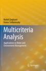 Multicriteria Analysis : Applications to Water and Environment Management - eBook