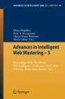 Advances in Intelligent Web Mastering - 3 : Proceedings of the 7th Atlantic Web Intelligence Conference, AWIC 2011, Fribourg, Switzerland, January, 2011 - eBook