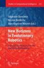 New Horizons in Evolutionary Robotics : Extended Contributions from the 2009 Evoderob Workshop - Book